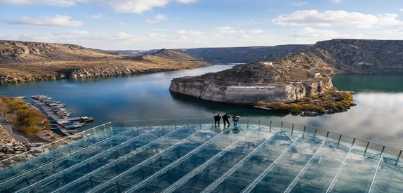Halfeti batık şehir — Fırat kıyısında tekne turu